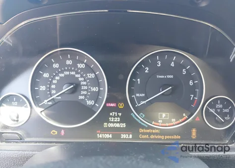 2014 BMW 328I xDrive из США, поврежденный, VIN WBA3B3C51EJ981387